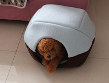 Load image into Gallery viewer, Soft puppy&#39;s cave for small dogs