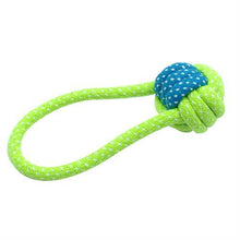 Load image into Gallery viewer, Various dog toys. Rope, ball, knot,  for chew, bite