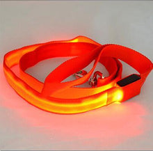 Load image into Gallery viewer, Nylon LED Light Dog Leash