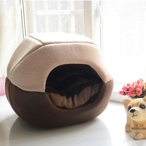 Soft puppy's cave for small dogs